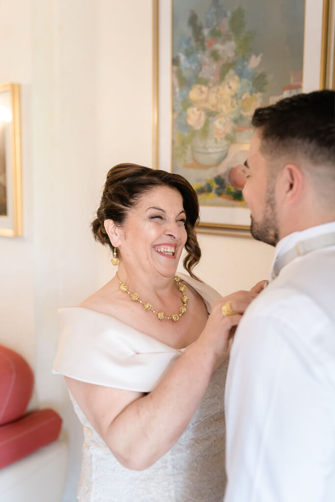 la mamma dello sposo