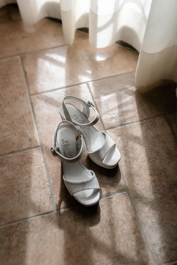 le scarpe della sposa