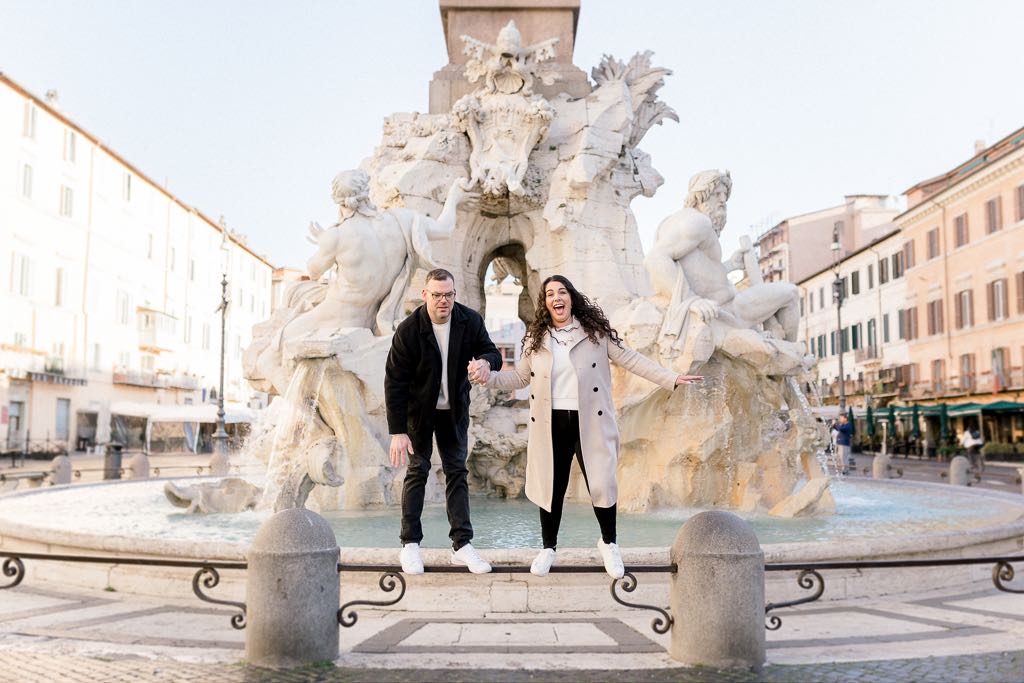 engagement in rome