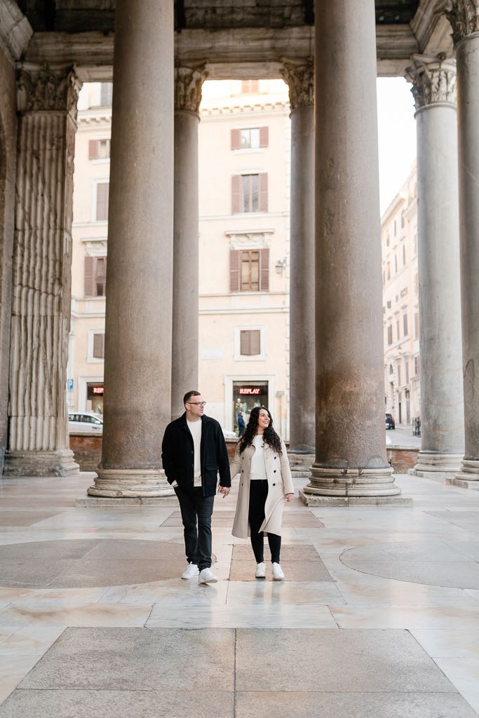 engagement in rome