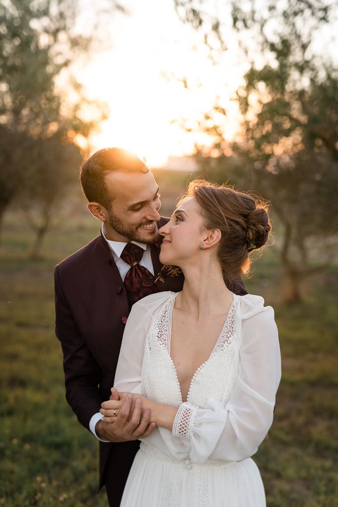 il tramonto di le jardin potager