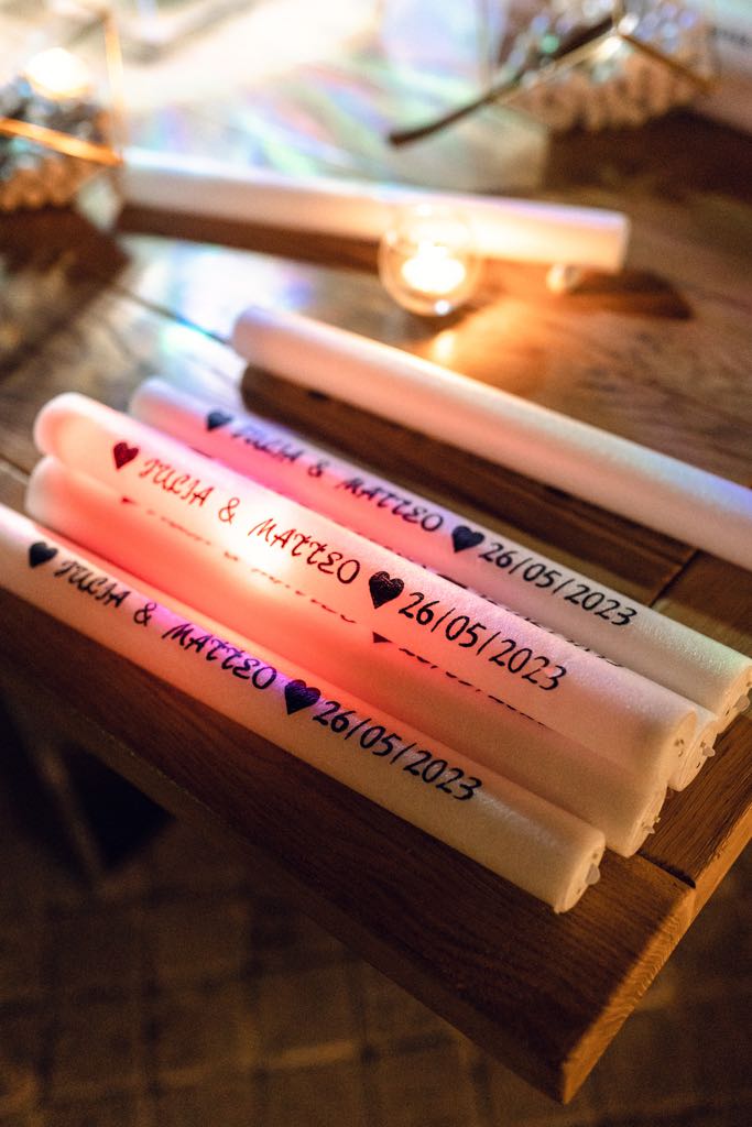 gadget luminosi per matrimonio