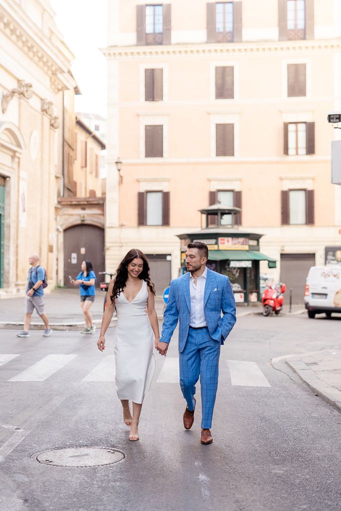 walking in Rome