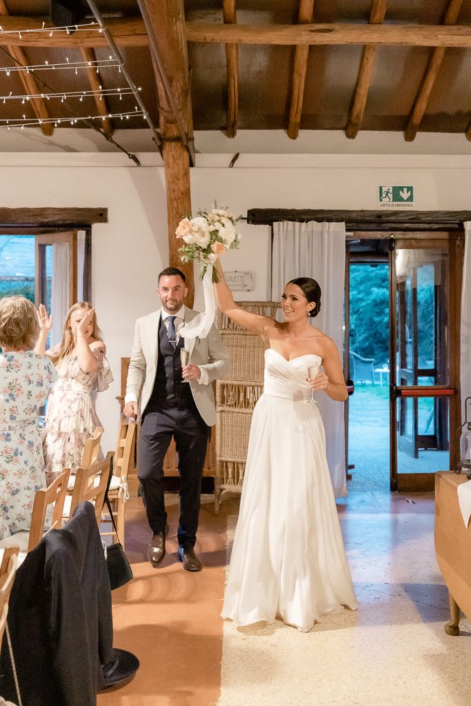 sposi irlandesi al borgo di tragliata