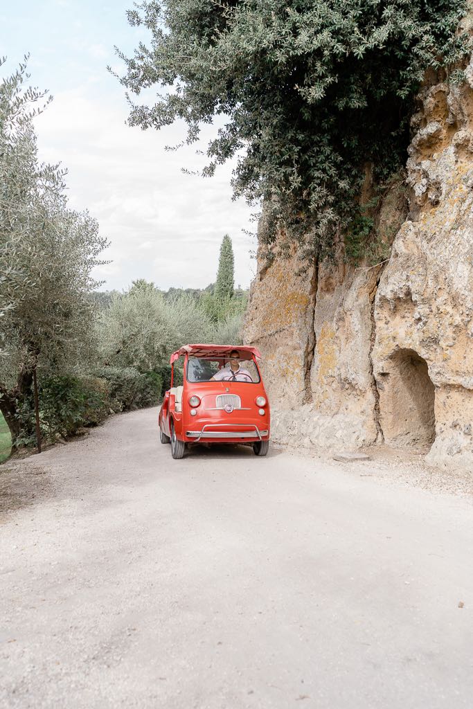 minicar della sposa