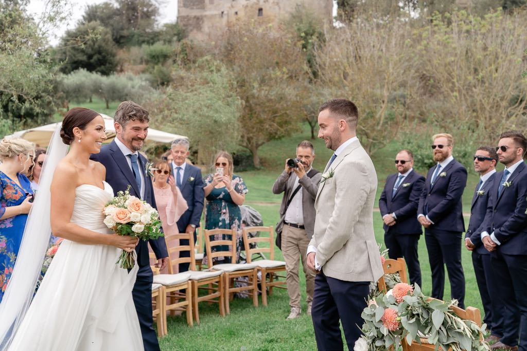 matrimonio sul prato
