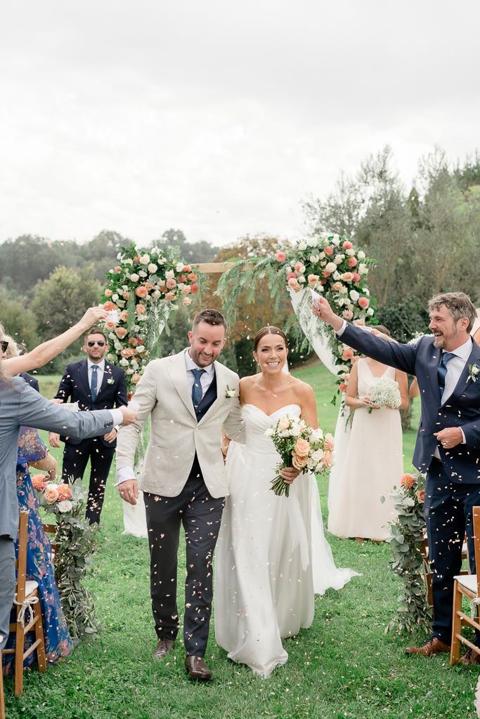 lancio del riso matrimonio borgo di tragliata